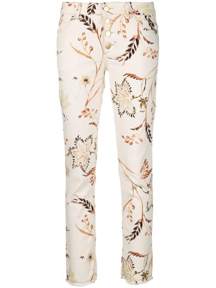 Dorothee Schumacher Havana Flower Skinny Trousers - Neutrals