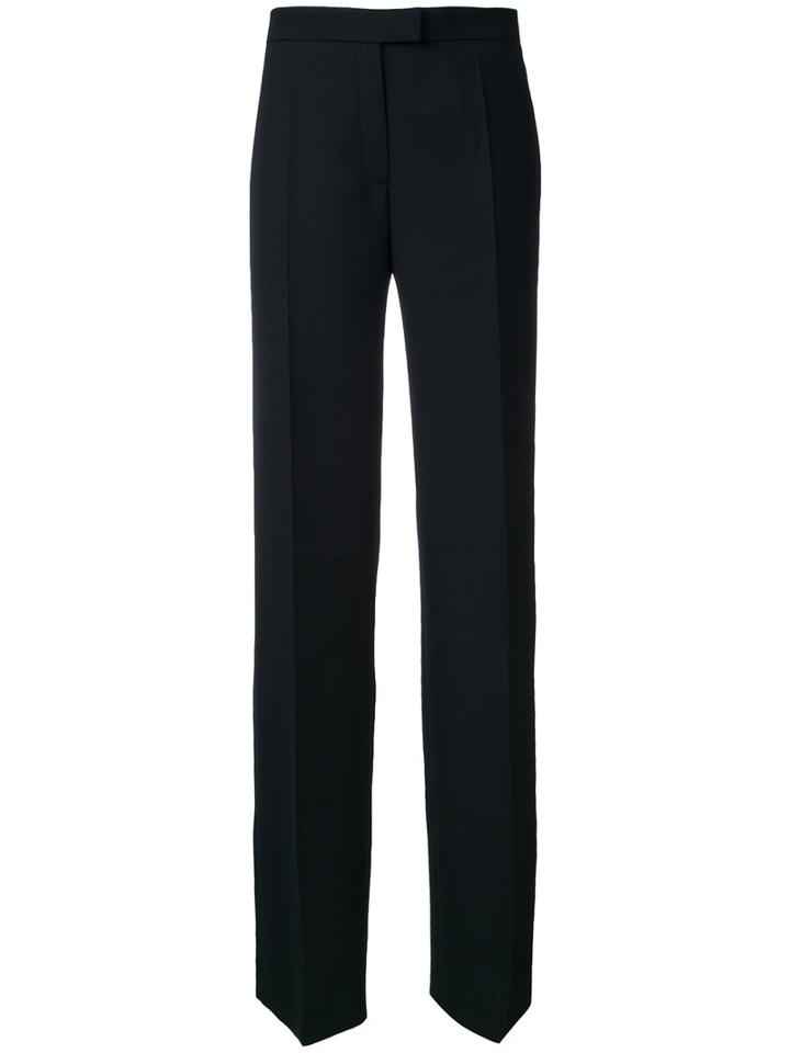 Pallas - Straight Tailored Trousers - Women - Wool - 40, Black, Wool