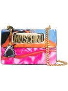 Moschino Magazine Motif Shoulder Bag - Multicolour