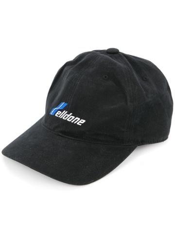 We11done Branded Cap - Black