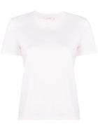 The Row Classic Short-sleeve T-shirt - Pink & Purple