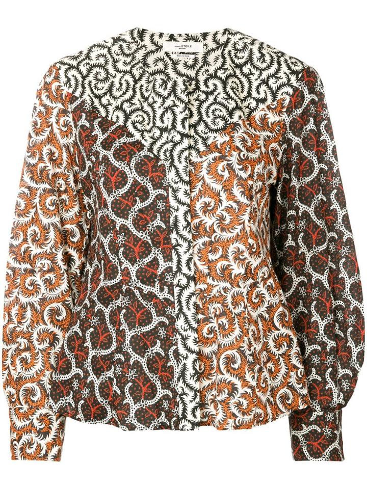 Isabel Marant Étoile Printed Blouse - Neutrals