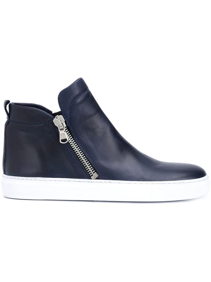 Officine Creative 'becca' Hi-top Sneakers - Blue