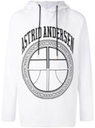 Astrid Andersen 'carry On' Hoodie, Men's, Size: Large, White, Cotton/polyethylene