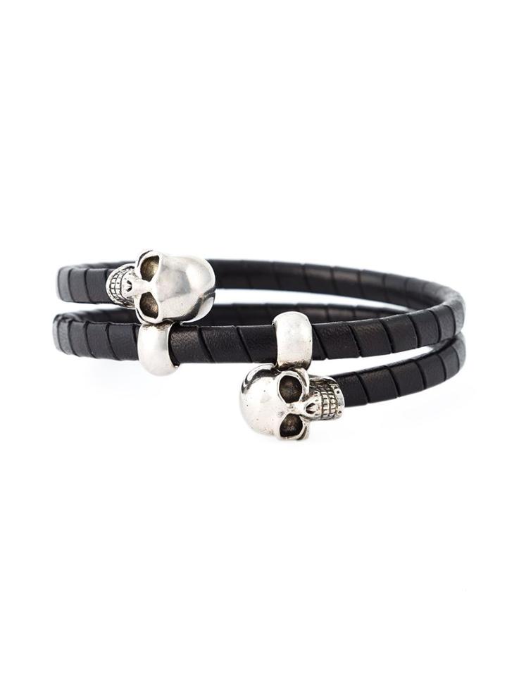 Mcq Alexander Mcqueen Skull Bangle