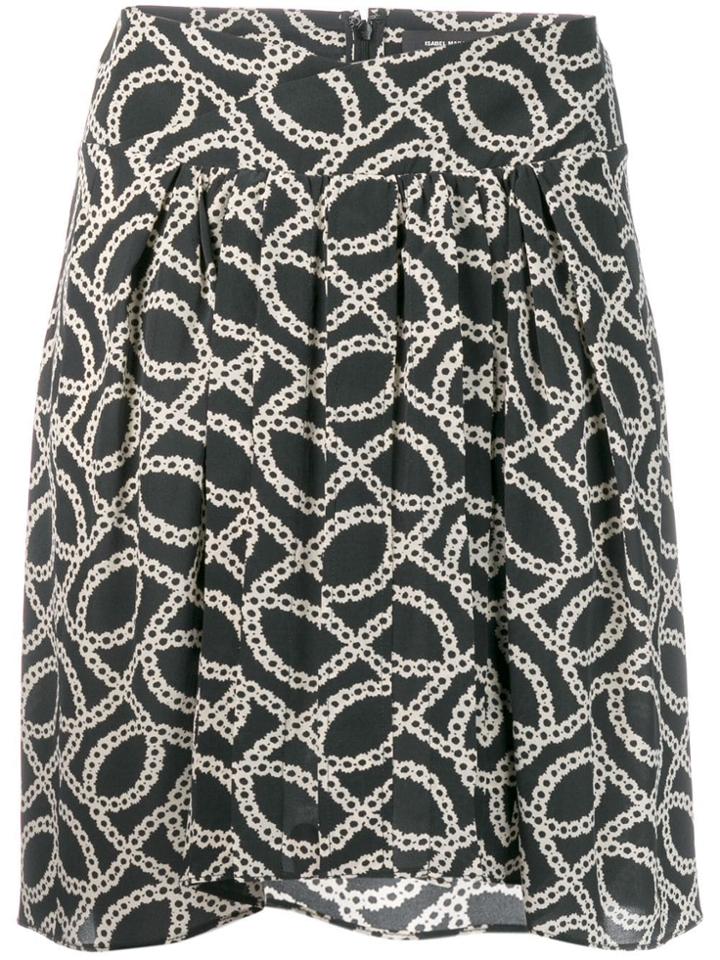 Isabel Marant Pleated Short Skirt - Black