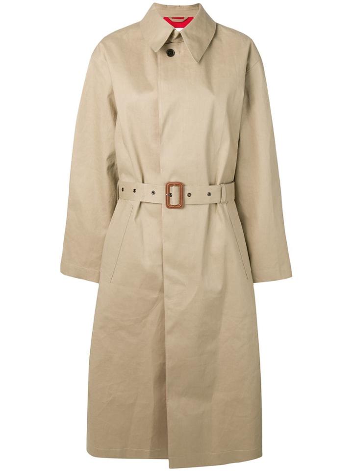 Maison Margiela Belted Trenchcoat - Neutrals