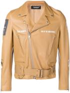 Undercover The Dead Hermits Biker Jacket - Neutrals