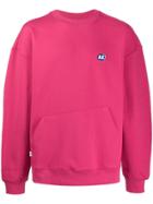 Ader Error Jersey Sweatshirt - Pink