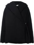 Toteme Hooded Jacket, Women's, Size: Medium, Black, Feather Down/rayon