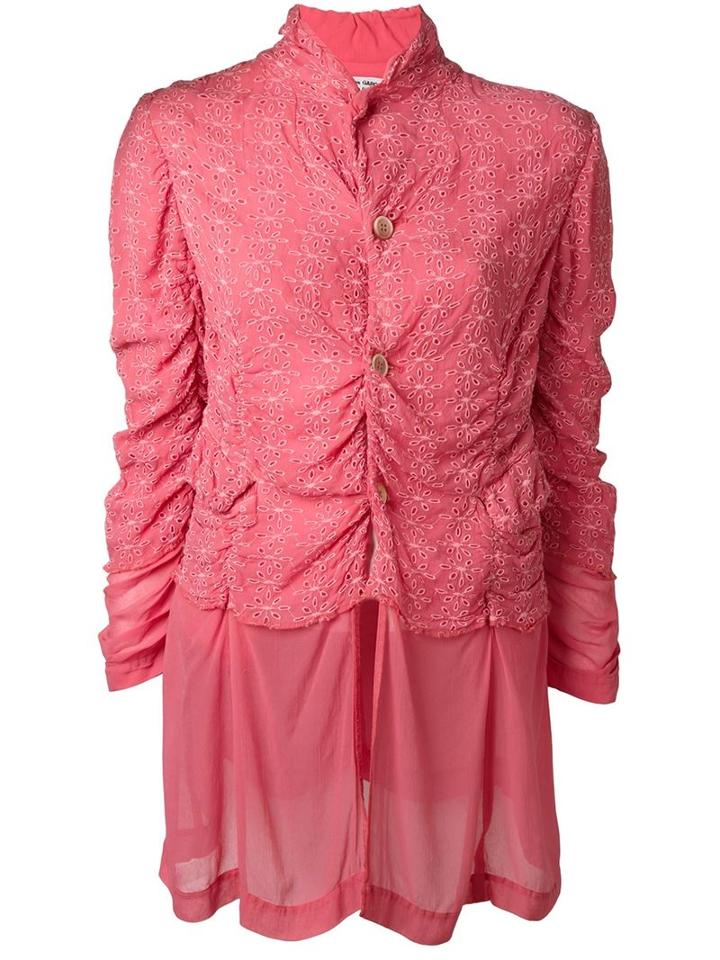 Comme Des Garçons Vintage Gathered Detail Jacket
