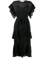 Zimmermann Lace Trim Dress - Black