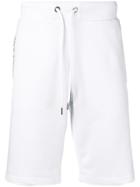 Versace Jeans Logo Track Shorts - White