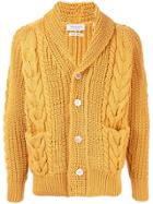 Tomorrowland Buttoned Chunky Cardigan - Yellow