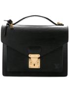 Louis Vuitton Vintage Monceau Business Handbag - Black