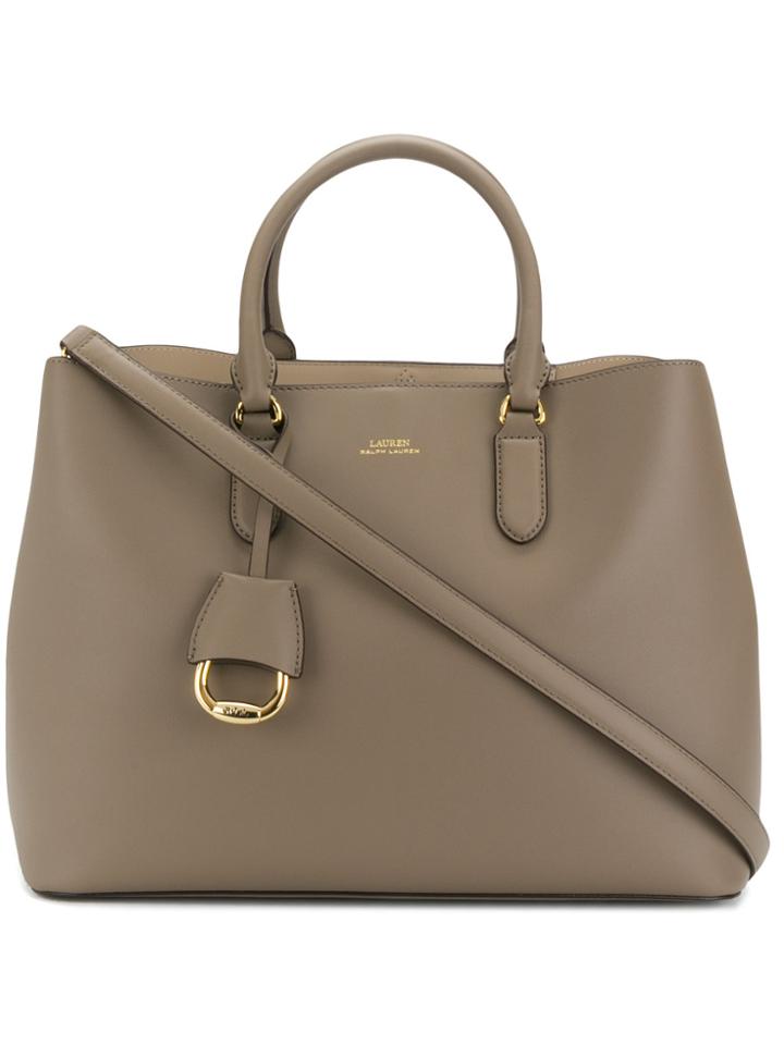 Lauren Ralph Lauren Shopper Tote Bag - Grey