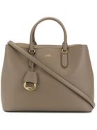 Lauren Ralph Lauren Shopper Tote Bag - Grey
