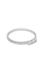 Wouters & Hendrix Gold 18kt White Gold Chain Diamond Ring