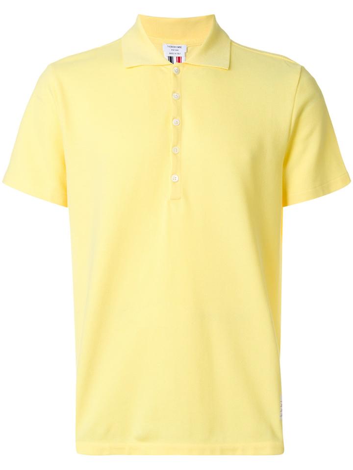 Thom Browne Classic Polo Shirt - Yellow & Orange