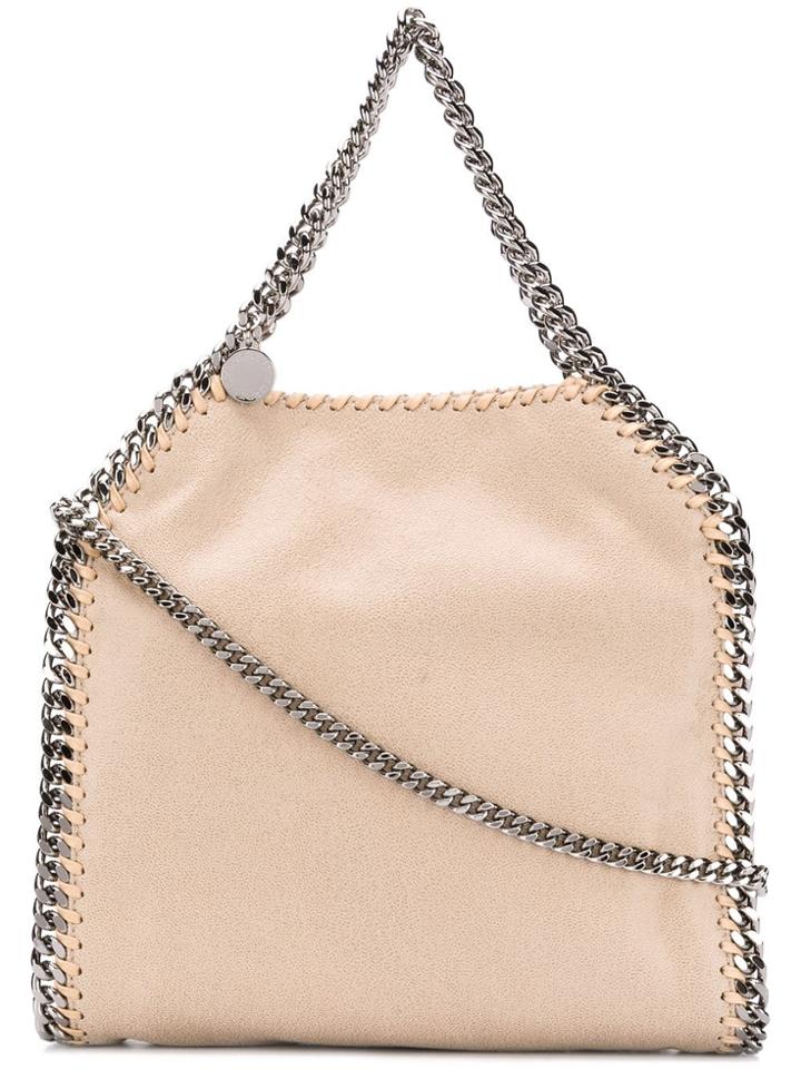 Stella Mccartney Falabella Mini Tote Bag - Neutrals