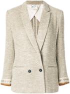 Forte Forte Classic Fitted Blazer - Nude & Neutrals