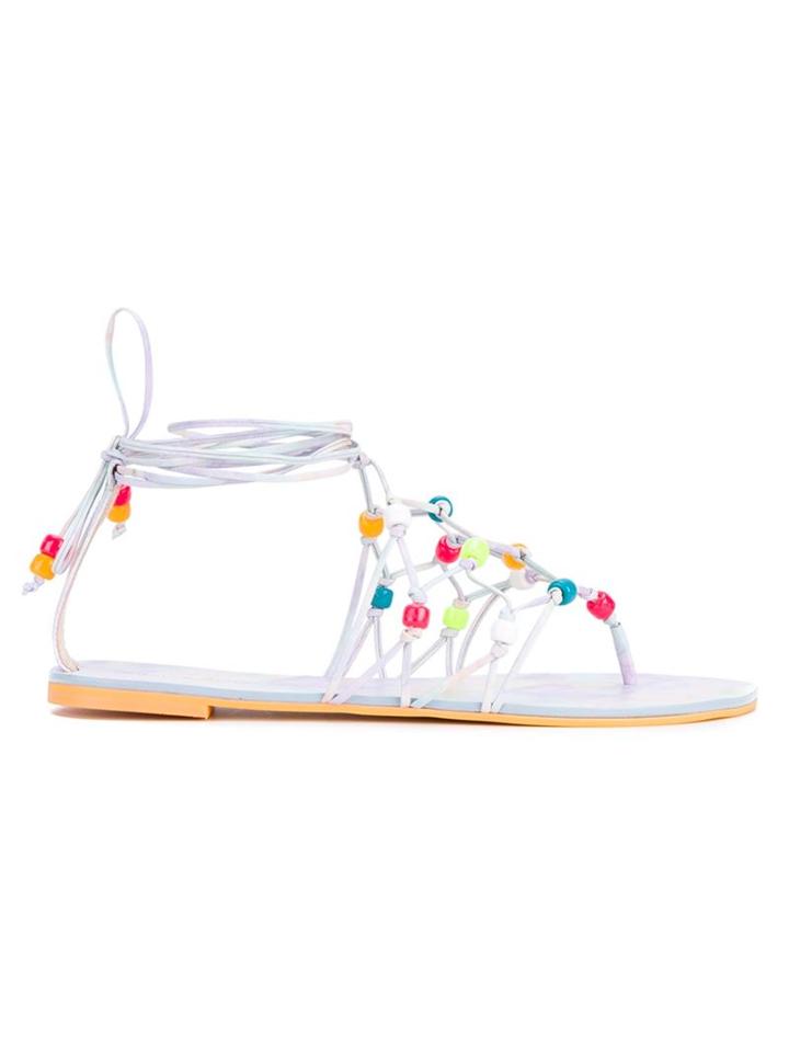 Sophia Webster 'laetitia' Beaded Lace-up Sandals