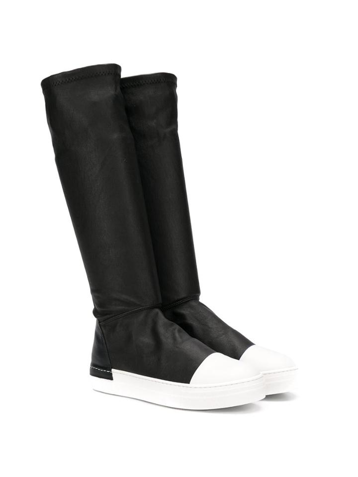 Cinzia Araia Kids Soft Tall Boots - Black