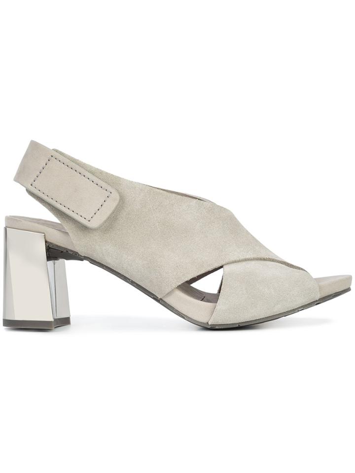 Pedro Garcia Touch-strap Sandals - Grey