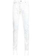 Mr. Completely 'wembley' Skinny Jeans, Men's, Size: 34, White, Cotton/spandex/elastane