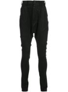 Julius Drop Crotch Pants, Men's, Size: 2, Black, Cotton/polyester/polyurethane