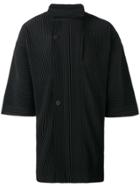 Homme Plissé Issey Miyake Chef-like Shirt - Black