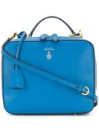Mark Cross Laura Shoulder Bag - Blue