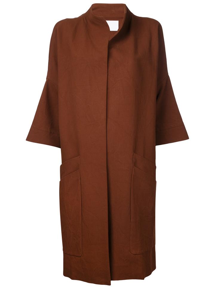 Rito Tent Coat, Women's, Size: 38, Brown, Cotton