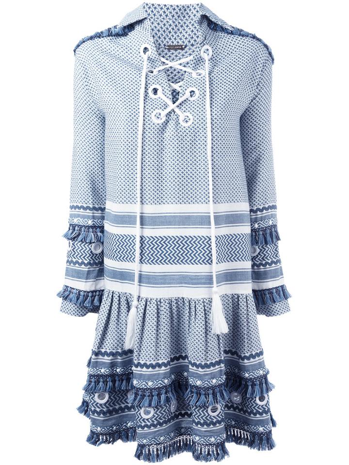 Dodo Bar Or Gadielle Dress, Women's, Size: Small, Blue, Cotton