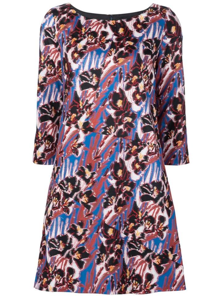 Creatures Of The Wind Floral Jacquard Dress