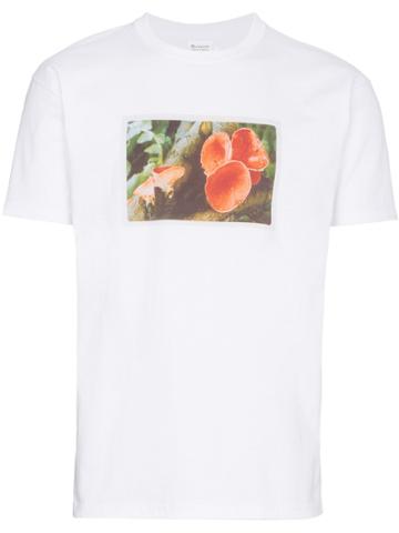 Just A T-shirt Floral Print T-shirt - White