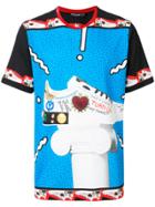 Dolce & Gabbana Sneaker Print T-shirt - Blue