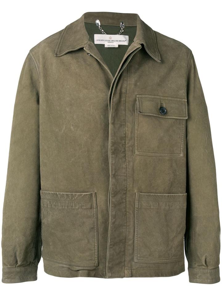 Golden Goose Overshirt Jacket - Green