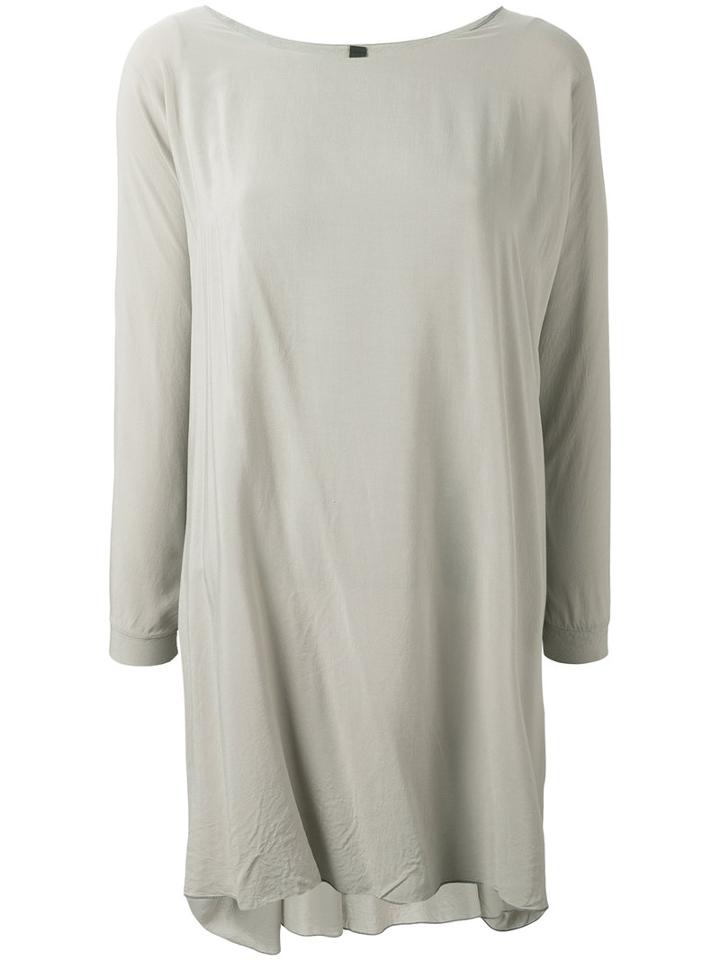 Poème Bohémien - Oversize T-shirt Dress - Women - Viscose - 42, Grey, Viscose