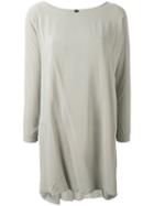 Poème Bohémien - Oversize T-shirt Dress - Women - Viscose - 42, Grey, Viscose