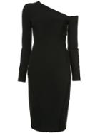 Yigal Azrouel One-shoulder Fitted Dress - Black