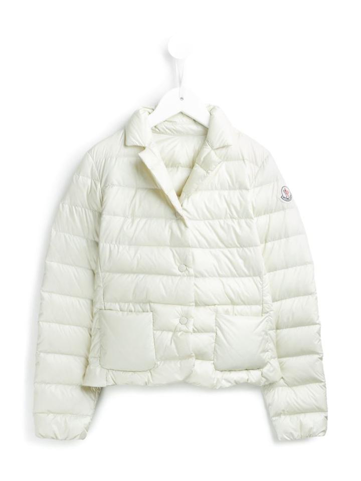 Moncler Kids 'lisette' Padded Jacket, Girl's, Size: 10 Yrs, Nude/neutrals