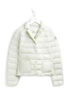 Moncler Kids 'lisette' Padded Jacket, Girl's, Size: 10 Yrs, Nude/neutrals