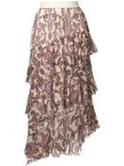 Zimmermann Paisley Ruffled Skirt - Multicolour