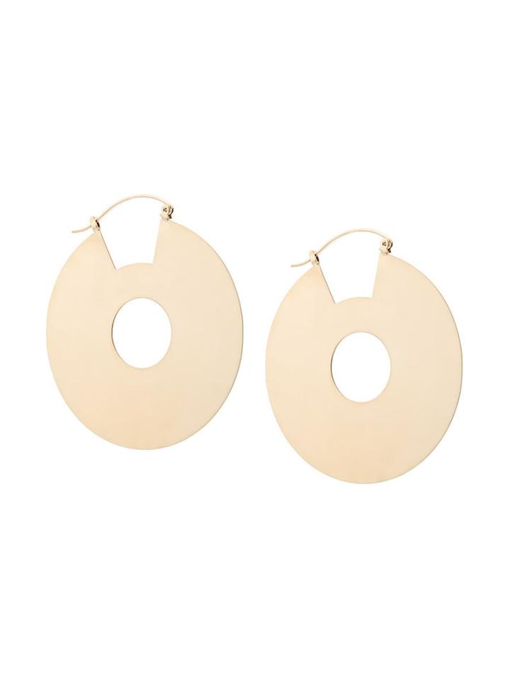 Y / Project Disc Earrings