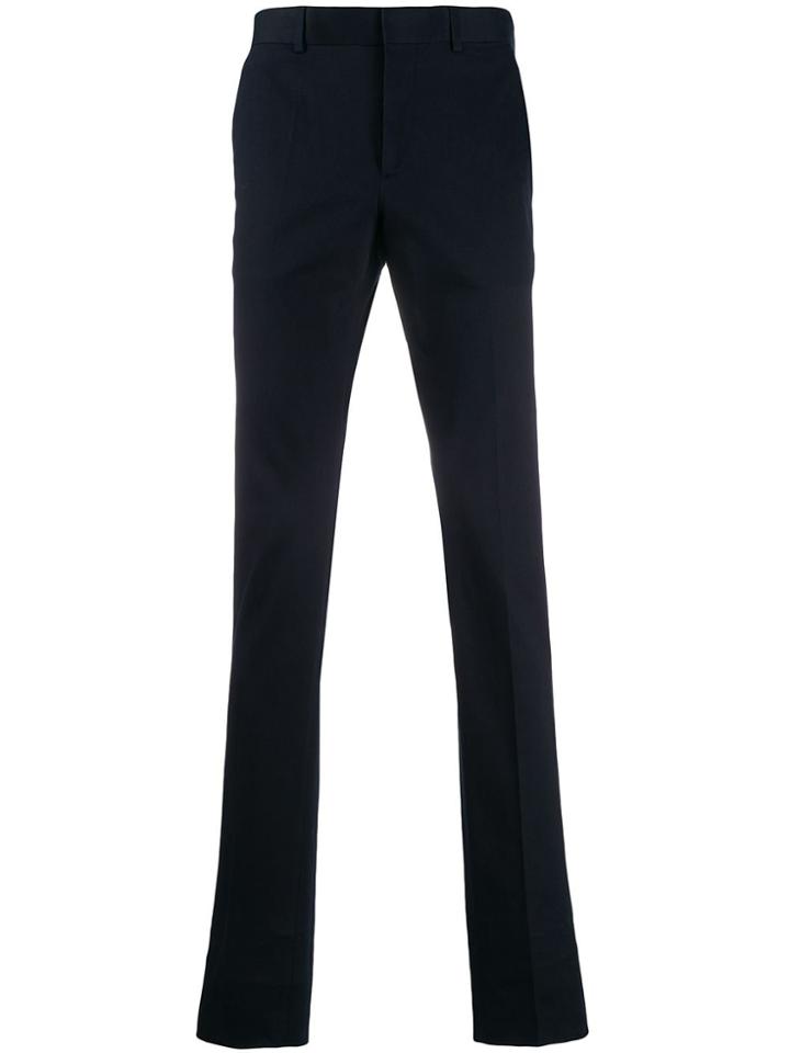 Sandro Paris Slim-fit Tailored Trousers - Blue