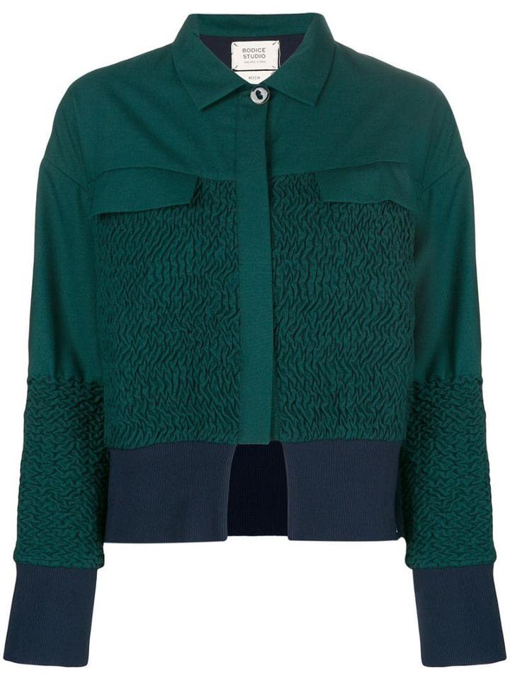 Bodice Studio Bodice Studio Merino Wool Kantha Embroidered Jacket -