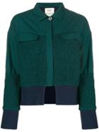 Bodice Studio Bodice Studio Merino Wool Kantha Embroidered Jacket -