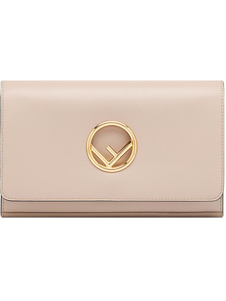 Fendi Chain L Wallet Bag - Pink & Purple