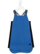 Dkny Kids - Strappy Dress - Kids - Lyocell/viscose - 10 Yrs, Blue